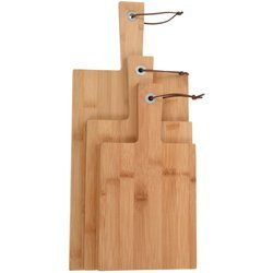 Vágódeszkák, bambusz, 3 darab