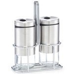 Üveges fűszeres, só- és borsszóró készlet, fűszer tárolók.