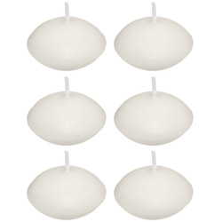 Úszógyertyák MANY 6 db, 2,5 x 6 cm