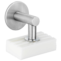 Mágneses tartó, Turbo-Loc® szappantartó matt rozsdamentes acélból, WENKO