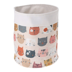 Gyerekszobába való szennyeskosár, Ø 24 x 29 cm