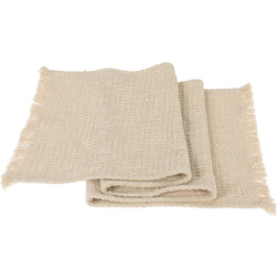 Természetes színű asztalterítő, 150 x 40 cm