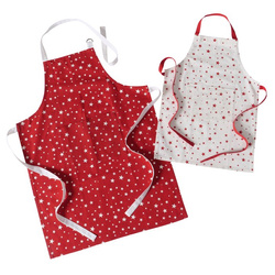 STERNY kötény szett szülőknek és gyerekeknek, 2 db két méretben