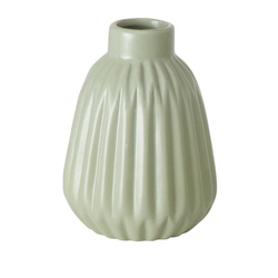 Csíkos váza, ESKO, zöld