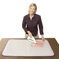 Pamut hőszigetelő vasalóalátét, 100x65