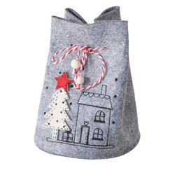 Ajándéktáska merev anyagból JOY, magassága 14,5 cm