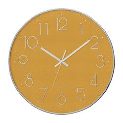 Csendes falióra a hálószobába, csendes mechanizmussal, Ø 30 cm