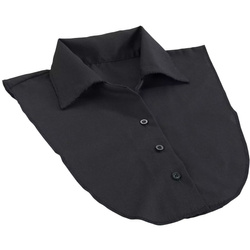 Fekete, levehető gallér