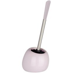 POLARIS PASTEL PINK kefe tartó + WC kefe, WENKO, világos rózsaszín