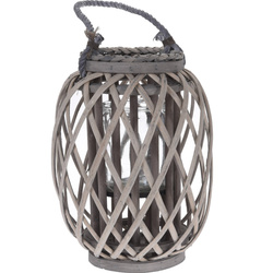 Wicker lámpás, Ø 22,5 x 30 cm
