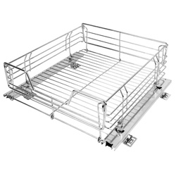 Fém kosár a konyhába, SZERVEZŐ a konyhai eszközöknek