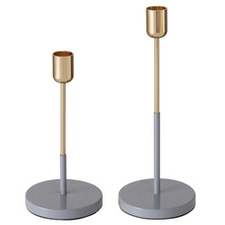 Fém gyertyatartók egy gyertyához TELMO, 2 darab