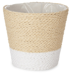 Fonott virágcserép burkolat, Ø 12,5 cm