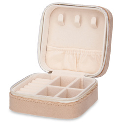 VELVET ékszertartó doboz, 10 x 10 x 5 cm