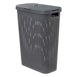 Magas műanyag ruháskosár, 40 l