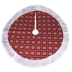 Karácsonyi szőnyeg SKIRT KÖTÖTT, Ø 100 cm