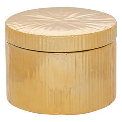 Kerámia doboz fedővel, Ø 12,5 cm