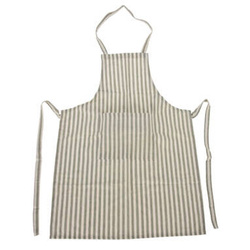 Csíkos kötény, állítható, férfi vagy női