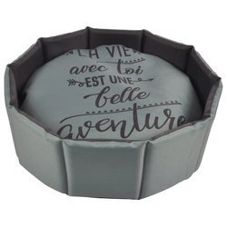 Kutyának és macskának készült fekhely kivehető párnával AVENTURE, Ø 48 cm