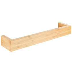 Bambusz törölközőtartó BAMBUSA, bambusz, világosbarna, 40 x 9 x 5 cm, WENKO