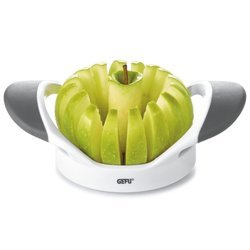 Rozsdamentes acél zöldségszeletelő, praktikus almamag eltávolító, paradicsomokhoz.