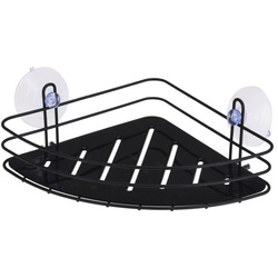 Sarok fürdőszobai polc műanyag talppal