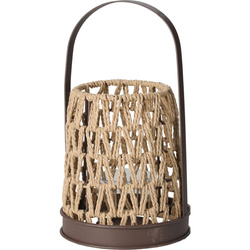 Fonott lámpás fogantyúval, 18 x 32 cm