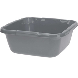 40 x 40 cm-es műanyag négyzetes tál, 14 l