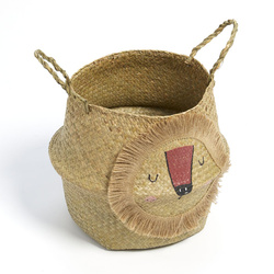 Játékok tárolója fogantyúkkal A DZsUNGEL KIRÁLYA, juta