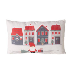 MONTI karácsonyi mintás párna, 30 x 50 cm