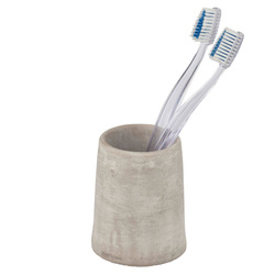 VILLENA fogkefe tartó, beton, Ø 7,4 cm, WENKO