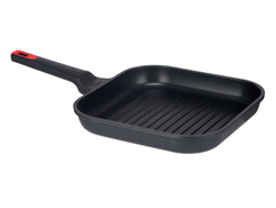 Indukciós grillserpenyő MOLTEN, 28 x 28 cm