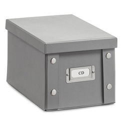 Kartondoboz fedéllel, 16,5 x 28 x 15 cm