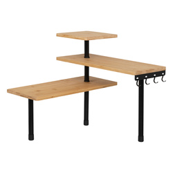 Sarokpolc SMART, 3 szintes, 43 x 43 x 38 cm