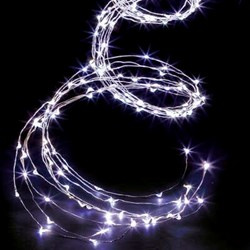 Kültéri fényfüzér, vízesés, 600 LED