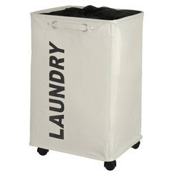 QUADRO szennyeskosár - 79 l-es tároló, WENKO, bézs