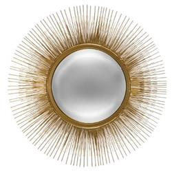 Kerek dekoratív tükör SUN, Ø 58 cm