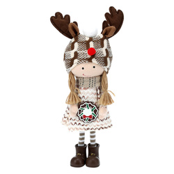 Plüss karácsonyi dísz, 38 cm