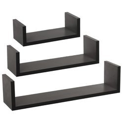 Dekoratív polcok készlete, 3 darab