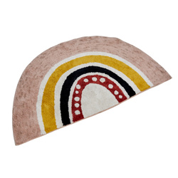 Szivárványos varázslatos dzsungel szőnyeg gyerekszobába, 58 x 100 cm