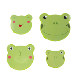 Állatos mintájú dobozkészlet, 4 darab különböző méretekben.