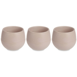 Öntözőcserép, műanyag, 3 darab, Ø 10 cm