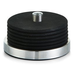 Poháralátét, szilikon alátét - 6 darabos készlet, ZELLER, fekete