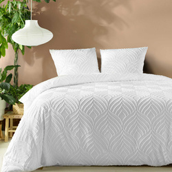 HELTIE, 240 x 220 cm méretű, tűzött mintás ágynemű szett