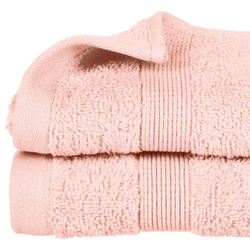 Pamut törölköző, 30 x 50 cm, rózsaszín