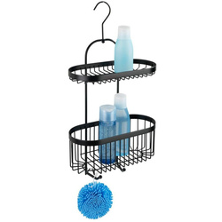 Classic-Plus fürdőszobai polc, 2 szint + 2 akasztó, WENKO