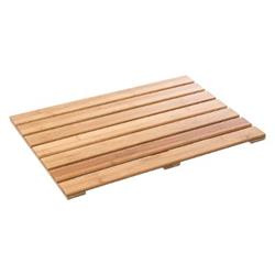 Csúszásmentes bambusz fürdőszobai dobogó, 53 x 36 cm