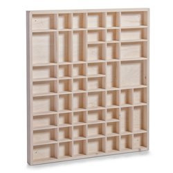 Fából készült vitrin - gyűjtői vitrines, ZELLER