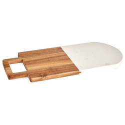 Márvány mintás vágódeszka, 38 x 18 cm