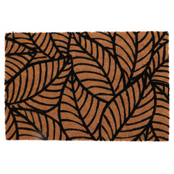 Növényi motívumú lábtörlő, 59 x 39 cm